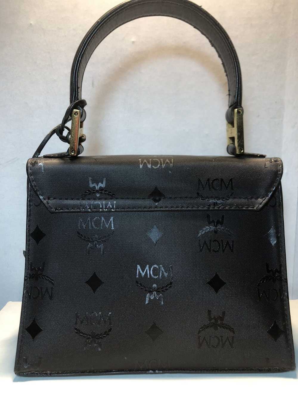 MCM × Vintage Vintage MCM mini kelly bag - image 4