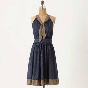 Anthropologie Deletta Women's Windsor Knot Dress N