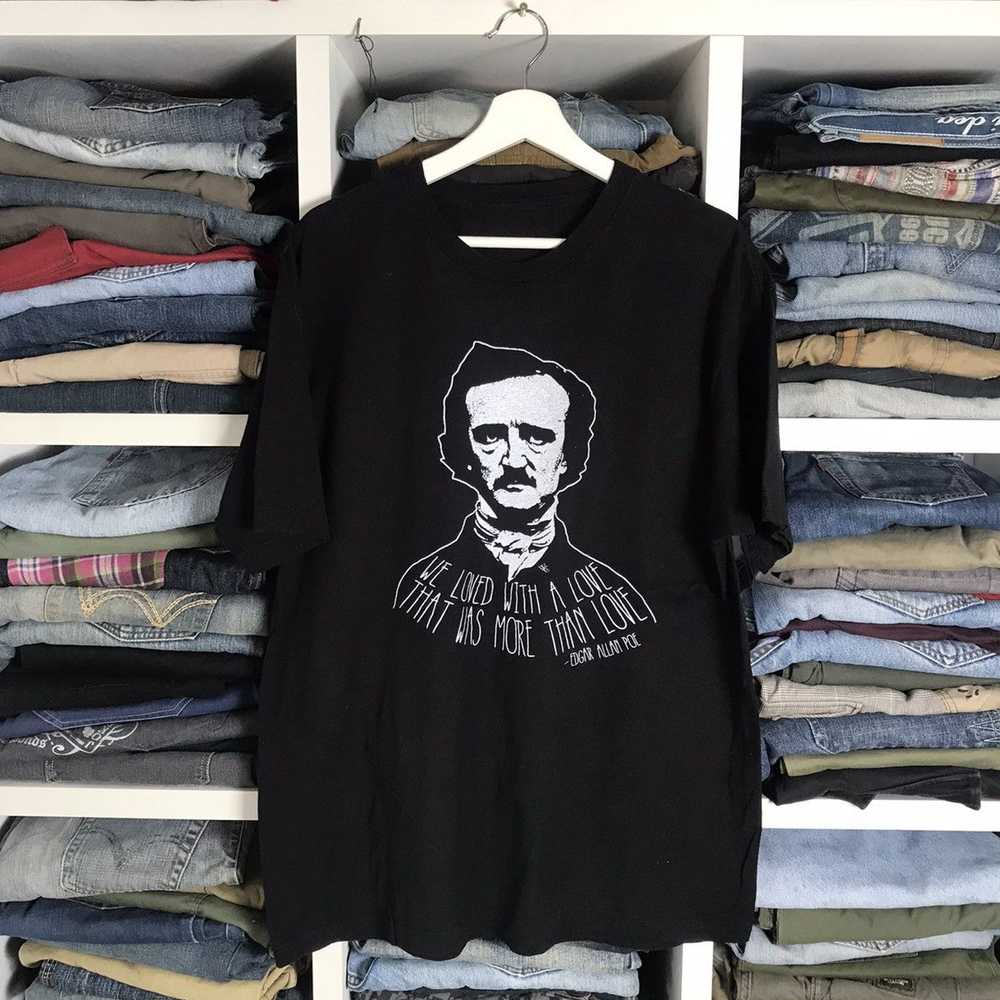 Art × Vintage 1999 Edgar Allan Poe T-shirt - image 1