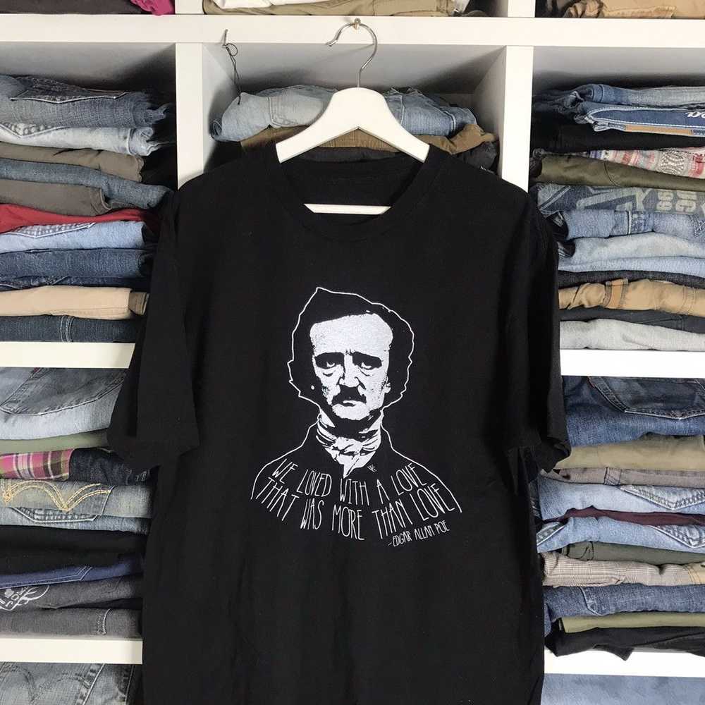 Art × Vintage 1999 Edgar Allan Poe T-shirt - image 2