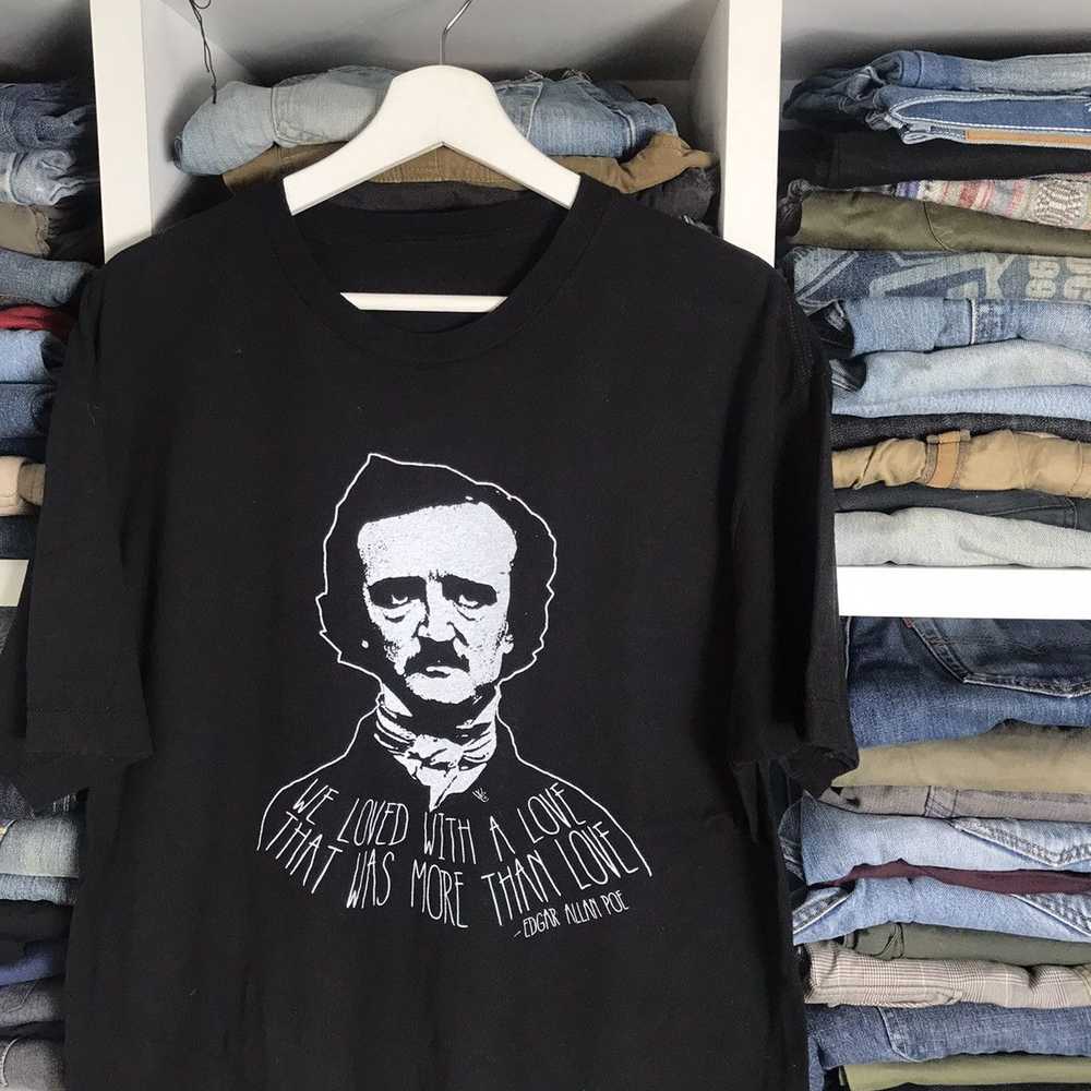 Art × Vintage 1999 Edgar Allan Poe T-shirt - image 3