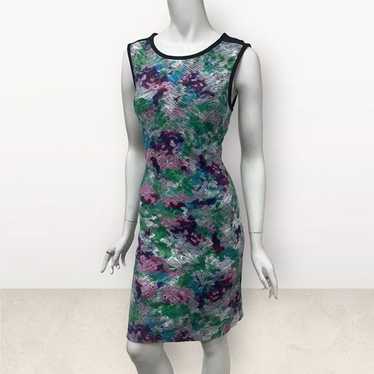 Phoebe Couture Multi Color Sleeveless Dress