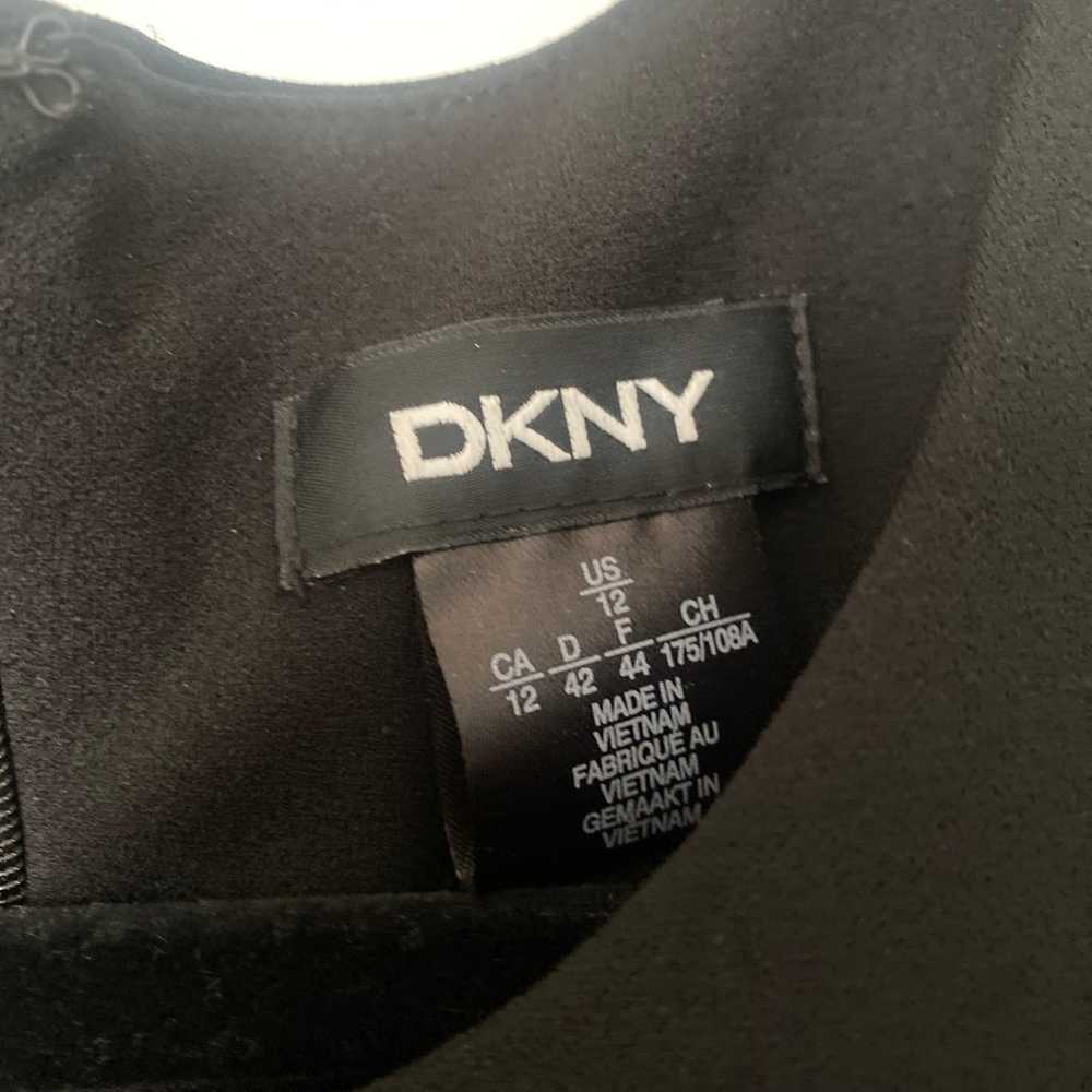 DKNY Black Dress Size 12 - image 2