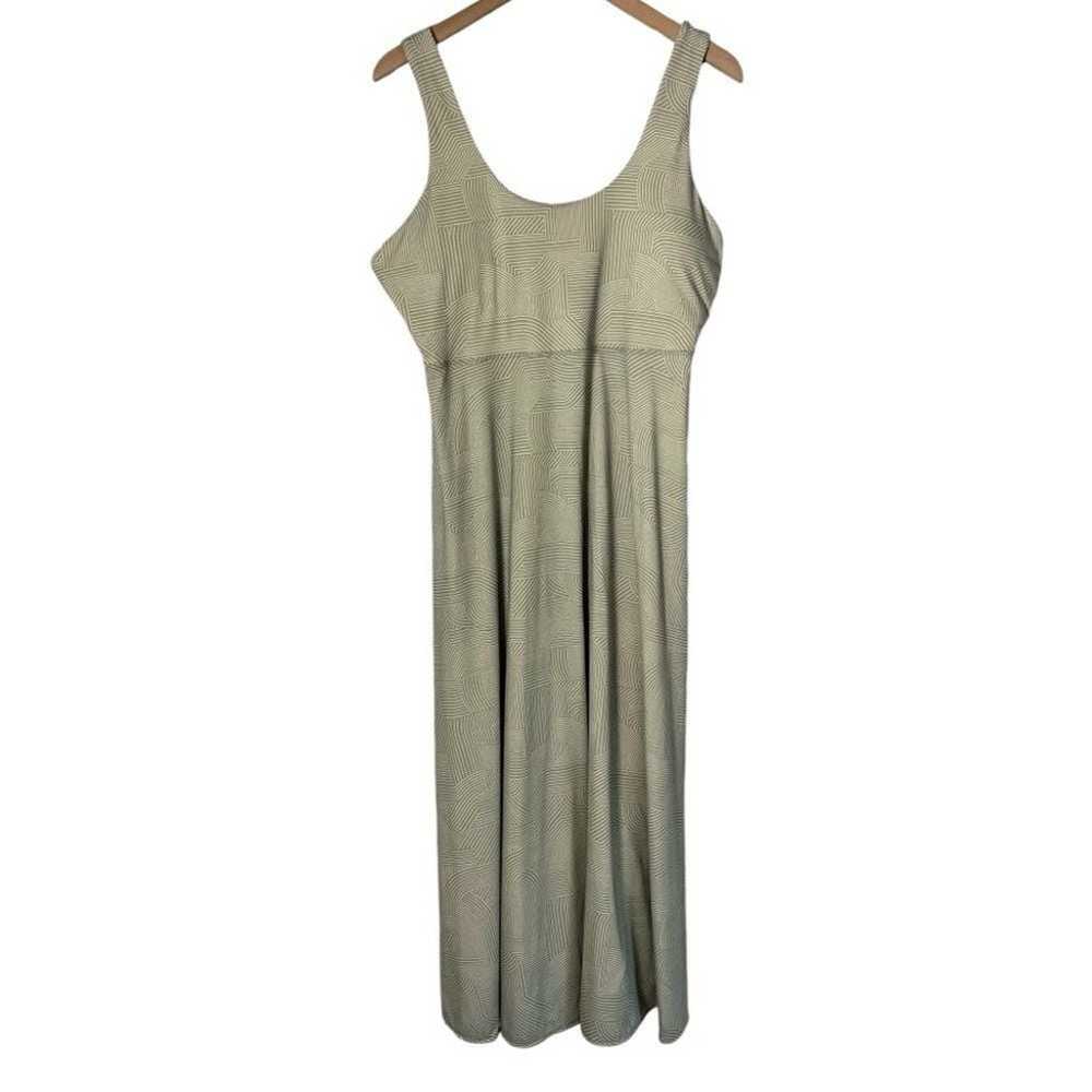 Prana Lata Beach Dress Juniper Green Linea Size XL - image 2