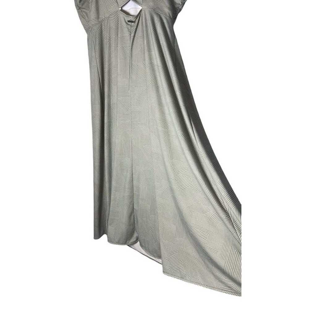 Prana Lata Beach Dress Juniper Green Linea Size XL - image 9