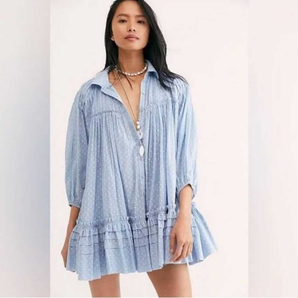 Free People Full Swing mini dress, size medium - image 1