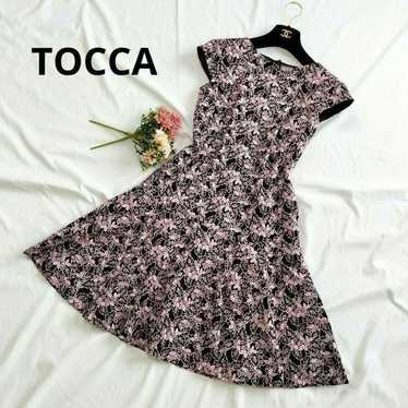 Tocca One Piece Embroidery Floral Black Pink - image 1