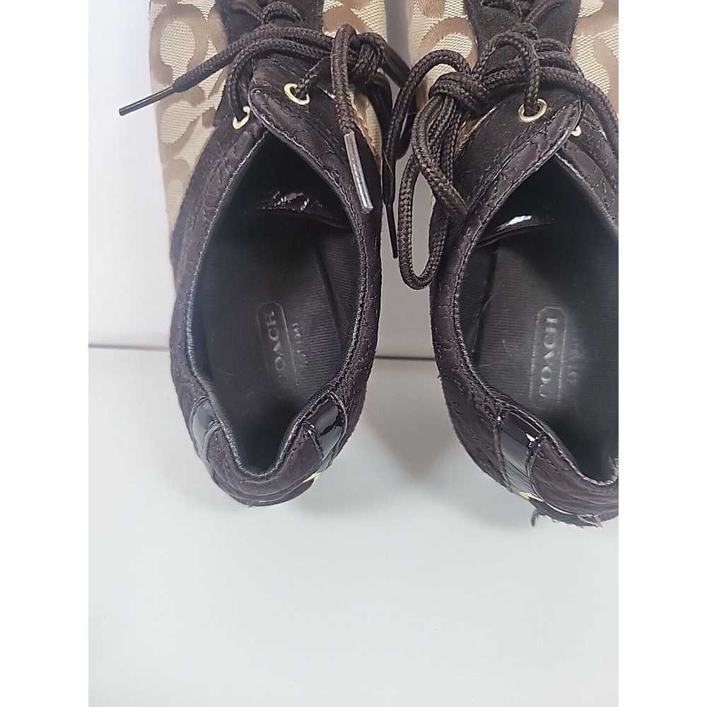 Coach Coach Women's Kelbie Shoes Size 7M Brown Si… - image 5