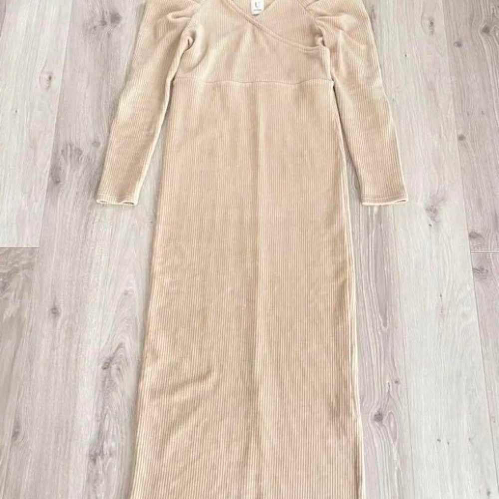 U by SPICK&SPAN Long Dress Natural 38 M - image 2