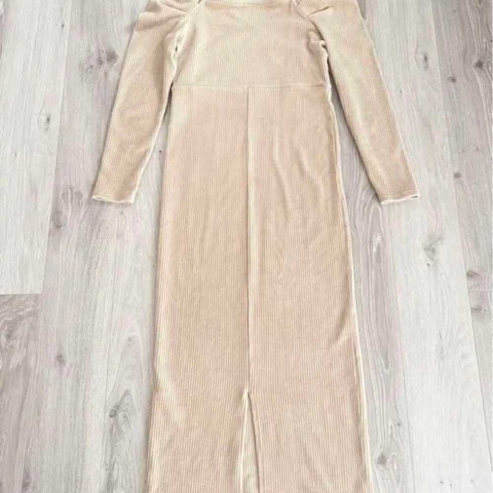 U by SPICK&SPAN Long Dress Natural 38 M - image 3