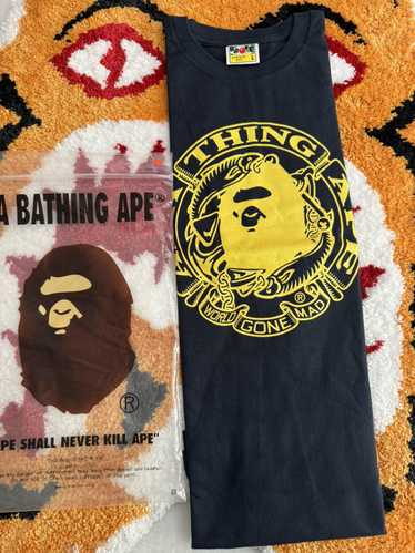 Bape Bape Archive Tee Navy Large Brand New.