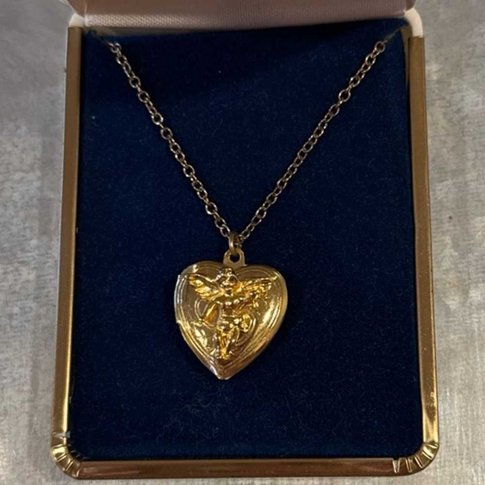 Heart lock Necklace - image 1