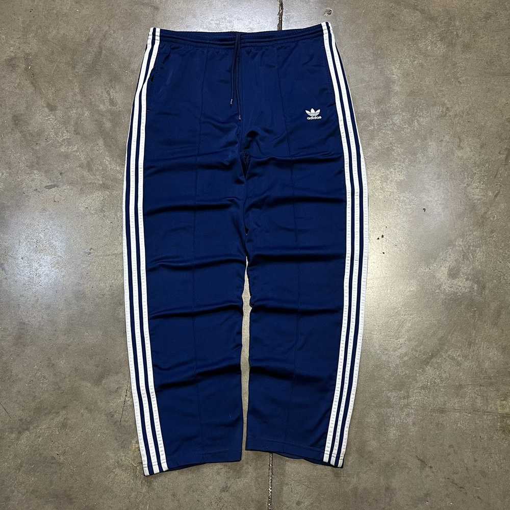 Adidas × Vintage Vintage 90s Adidas Wide Leg Dril… - image 2