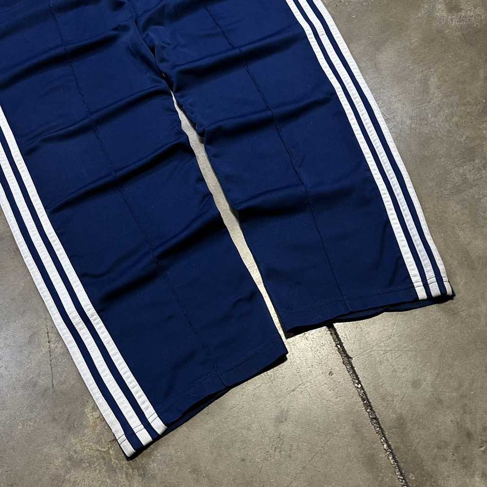 Adidas × Vintage Vintage 90s Adidas Wide Leg Dril… - image 5