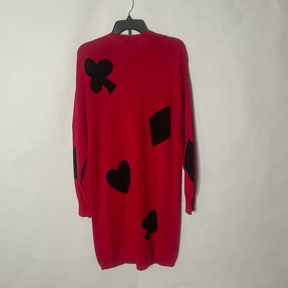 Vintage 80s Liz Claiborne House of Cards Red Uniq… - image 6