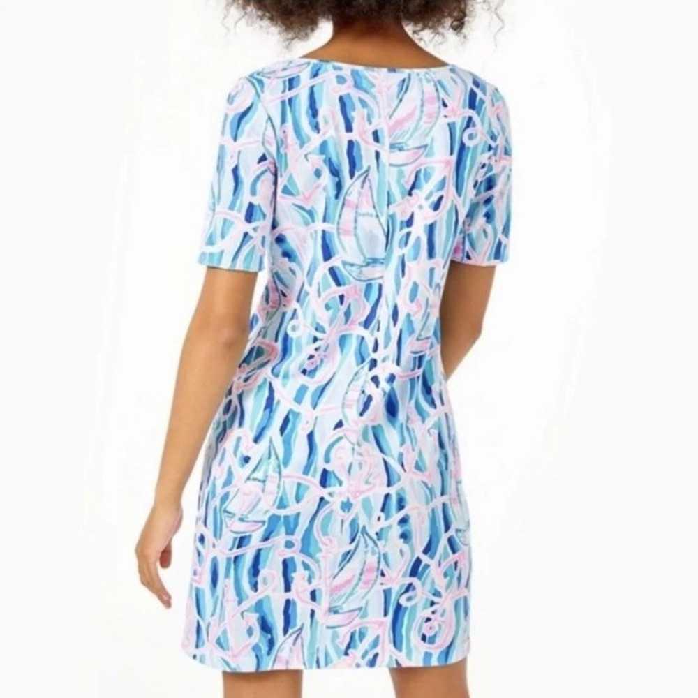 Lilly Pulitzer Gavyn Dress Reel Nauti Short Sleev… - image 2