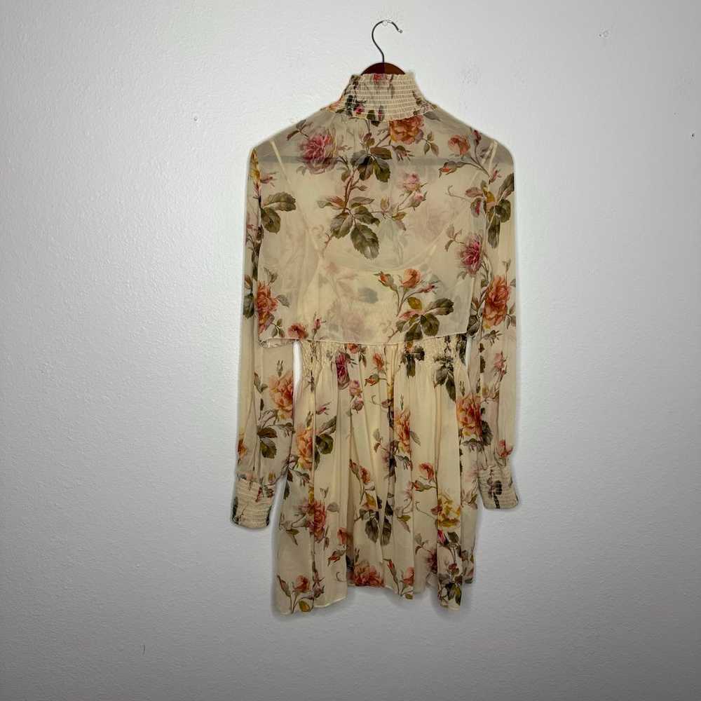 Intermix Bonn Floral 2 Piece Silk Mini Dress - image 8