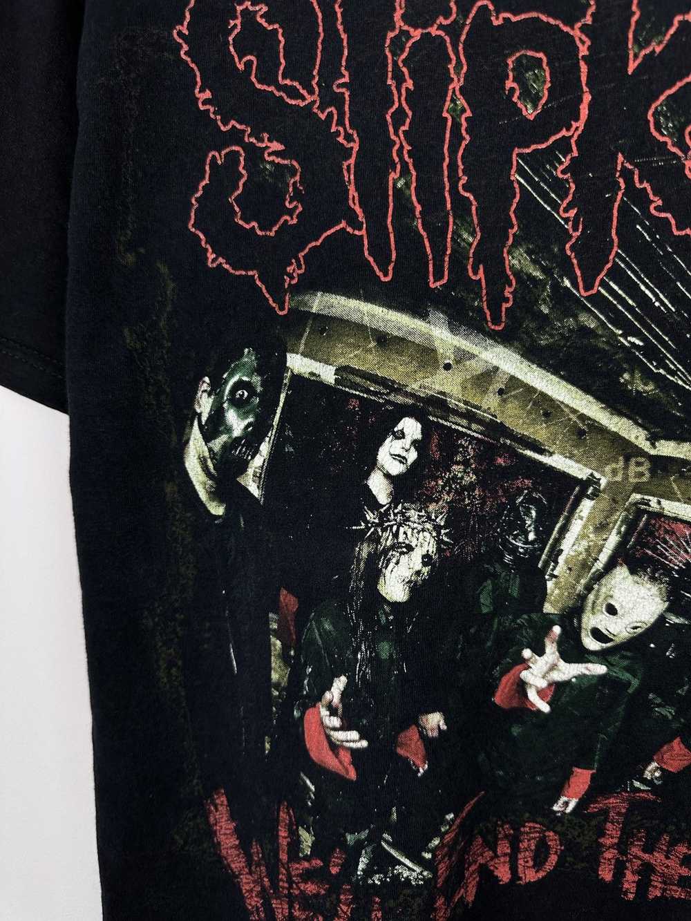 Band Tees × Rock T Shirt × Vintage Y2K Slipknot A… - image 6