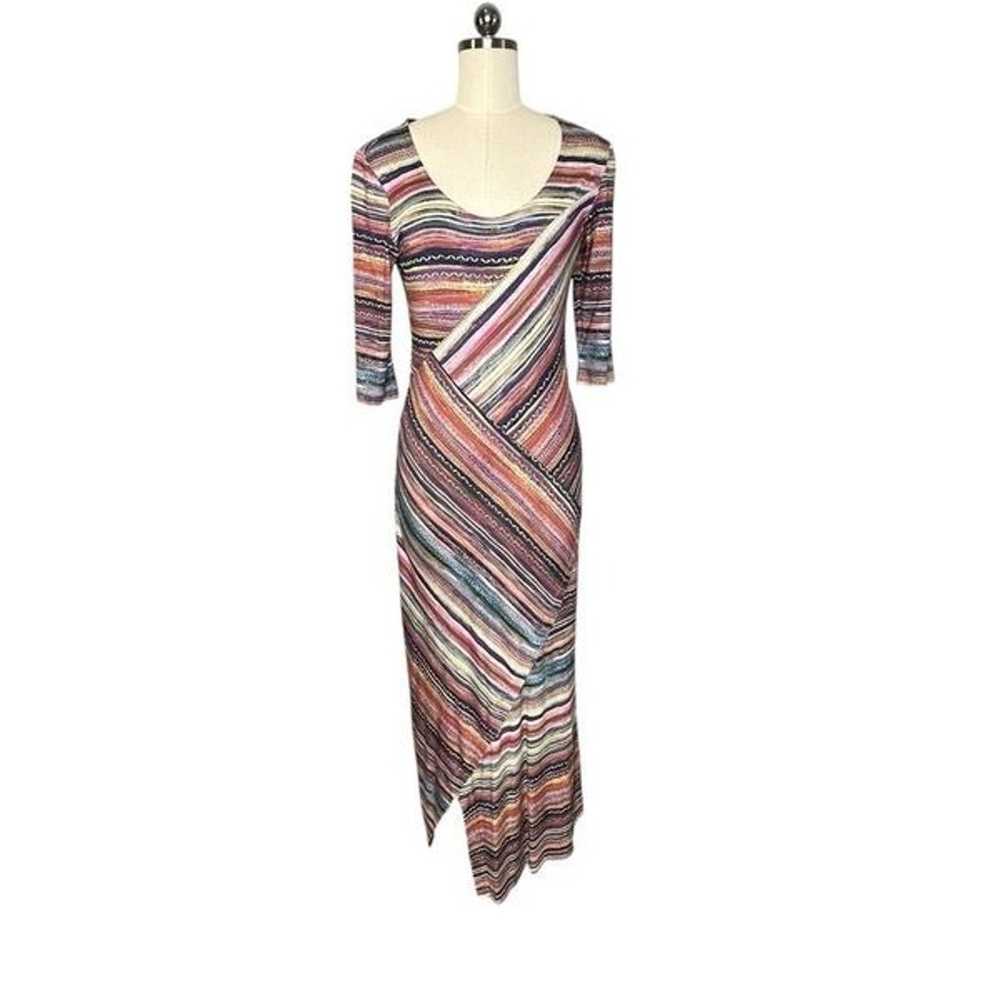 Peruvian Connection Oristano Aztec Striped Print … - image 2