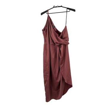 City Chic dress Sensual sleeveless dark pink size 