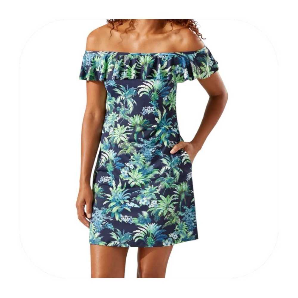 Tommy Bahama S off shoulder floral spa coverup dr… - image 3