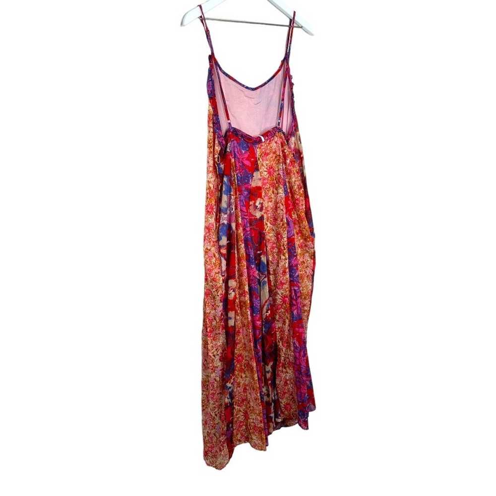 Free People Moondive Maxi Spaghetti Strap Boho Dr… - image 11