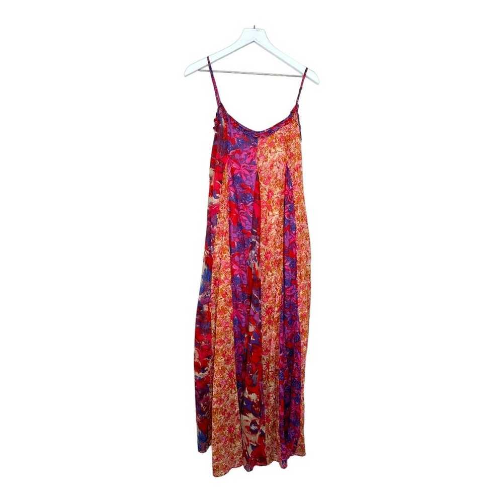 Free People Moondive Maxi Spaghetti Strap Boho Dr… - image 12