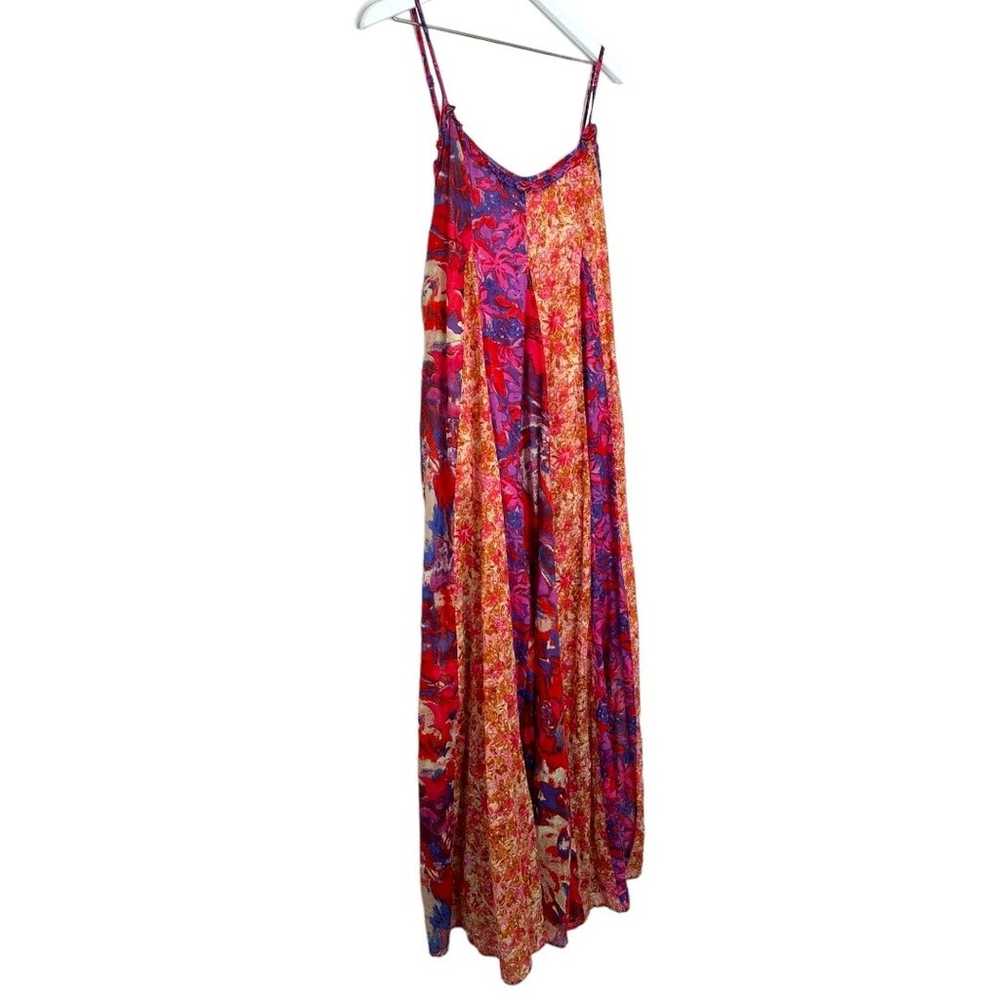 Free People Moondive Maxi Spaghetti Strap Boho Dr… - image 3