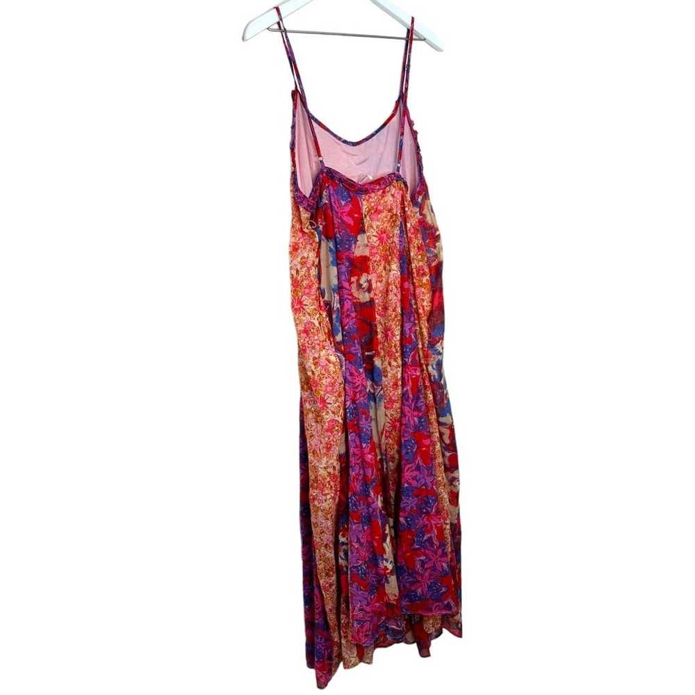 Free People Moondive Maxi Spaghetti Strap Boho Dr… - image 6