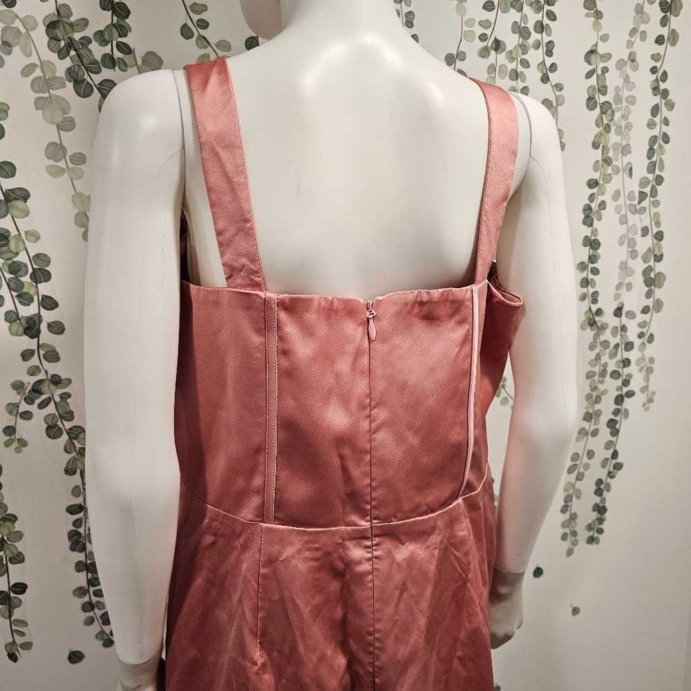 NWOT Lavish Alice Satin Corset Asymetrical Dress … - image 7