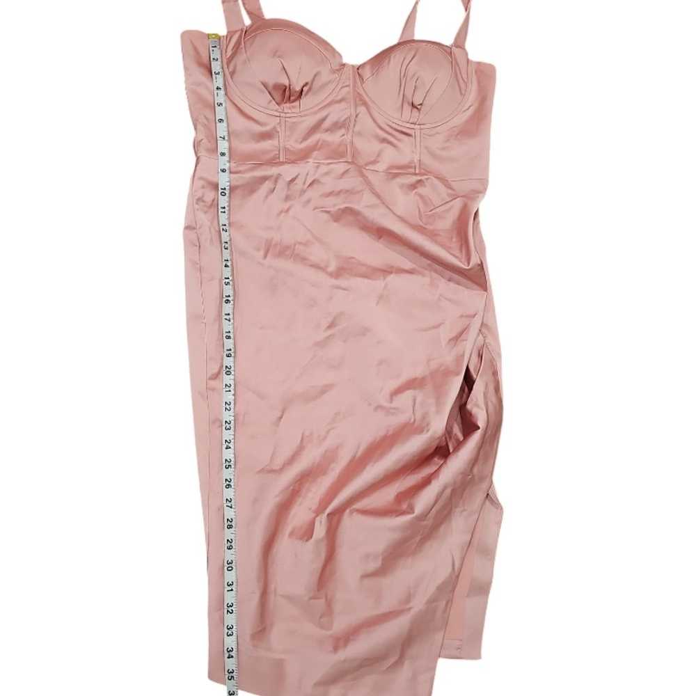 NWOT Lavish Alice Satin Corset Asymetrical Dress … - image 9