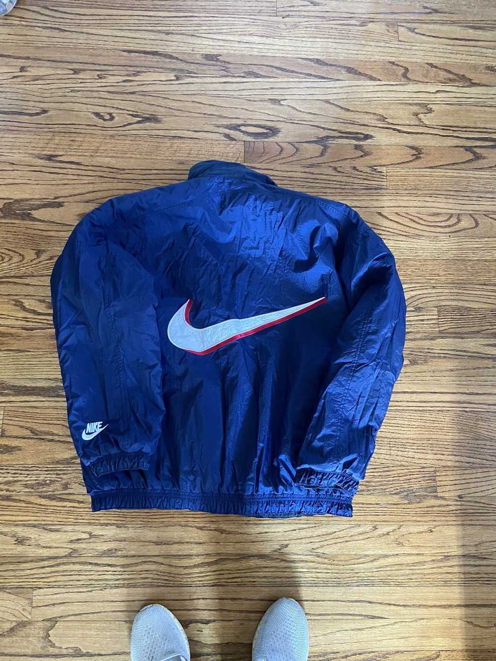 Nike × Vintage Vintage Nike big swoosh reversible… - image 3