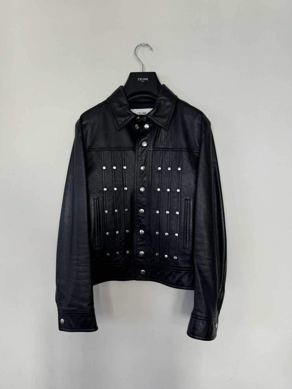 Celine × Hedi Slimane RARE - SS20 Runway Studded … - image 11