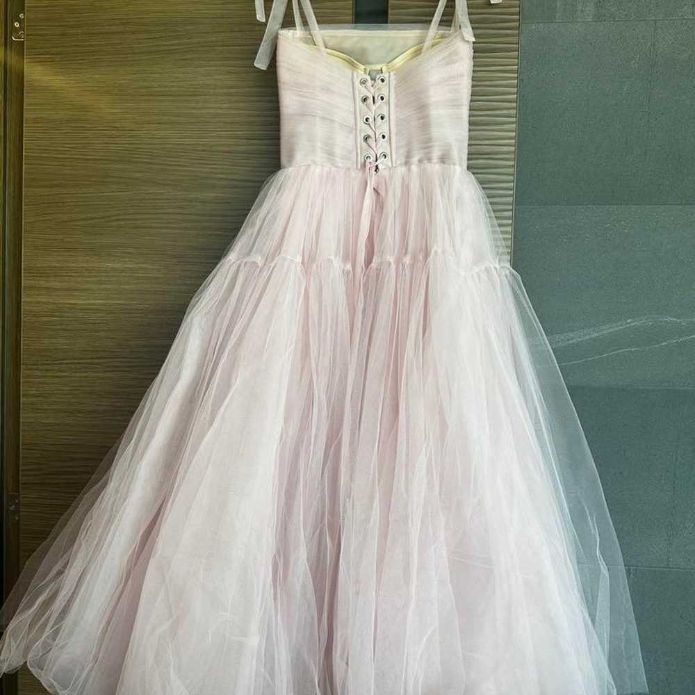 Pink tulle dress - image 10