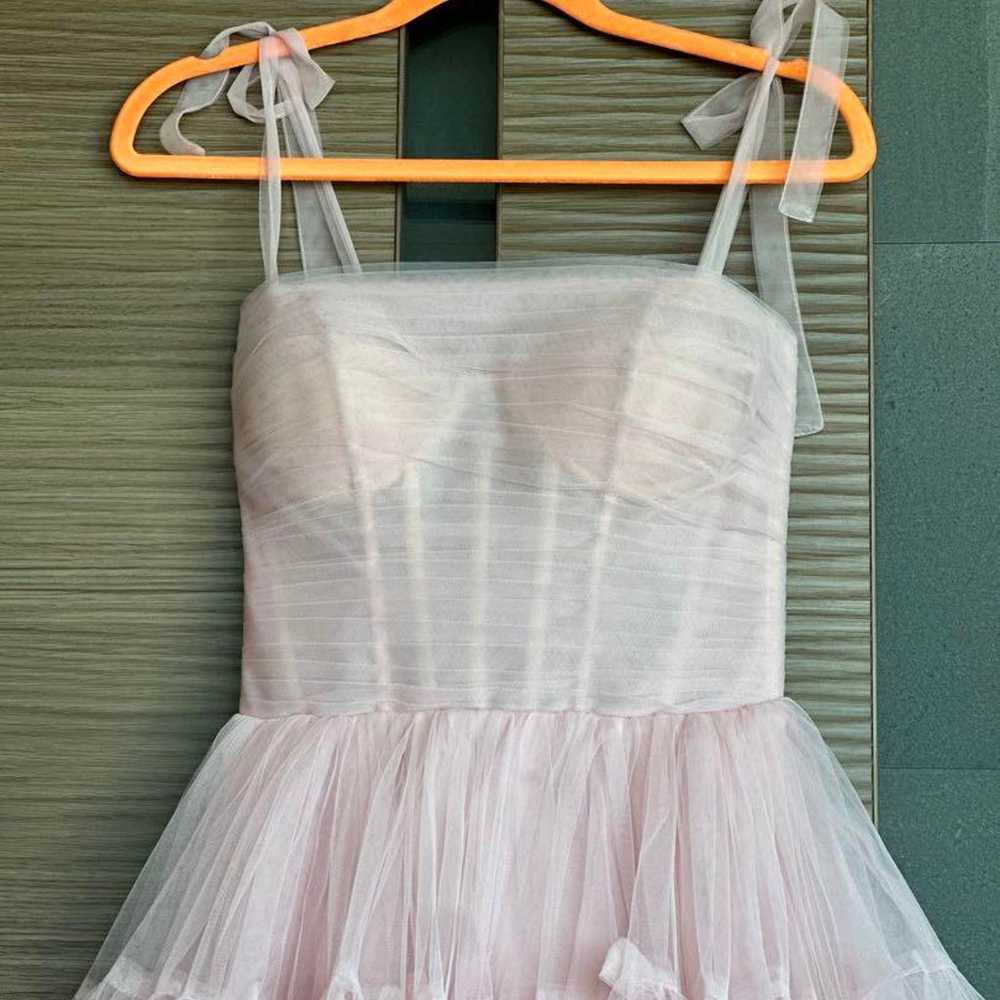 Pink tulle dress - image 7