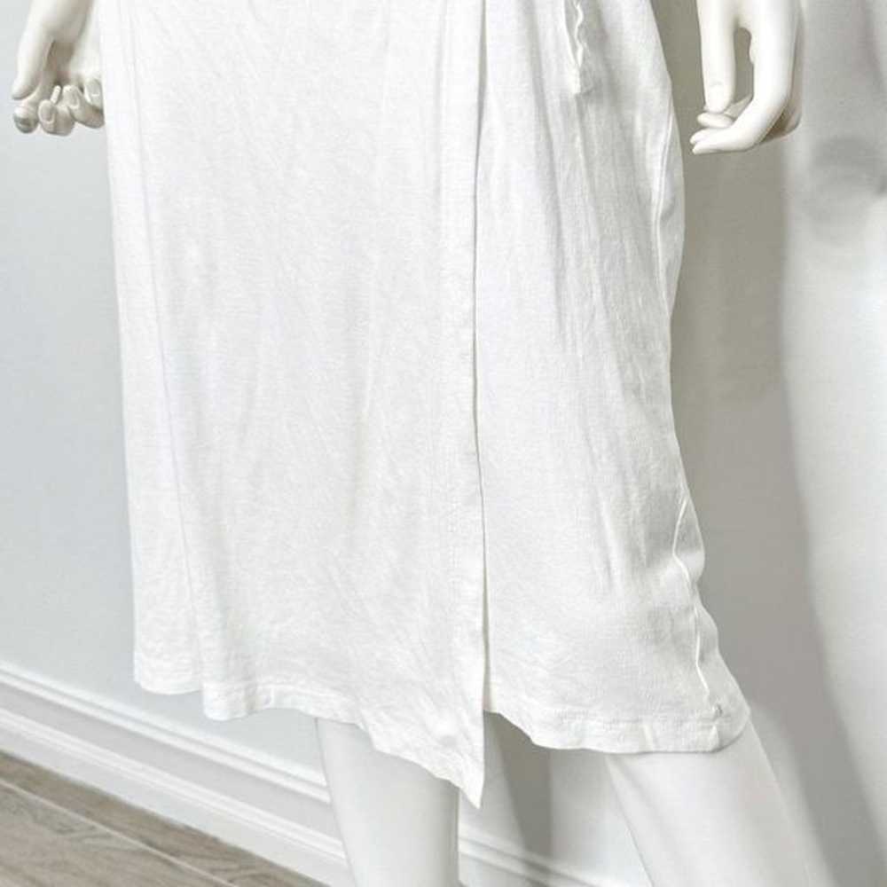 Rosetta Getty Apron Wrap Short Sleeve T-Shirt Mid… - image 7