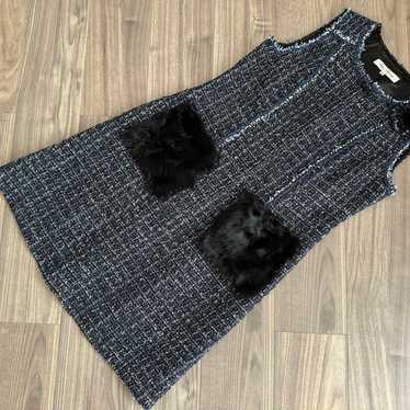 Super Beauty Tweed Jumper Skirt