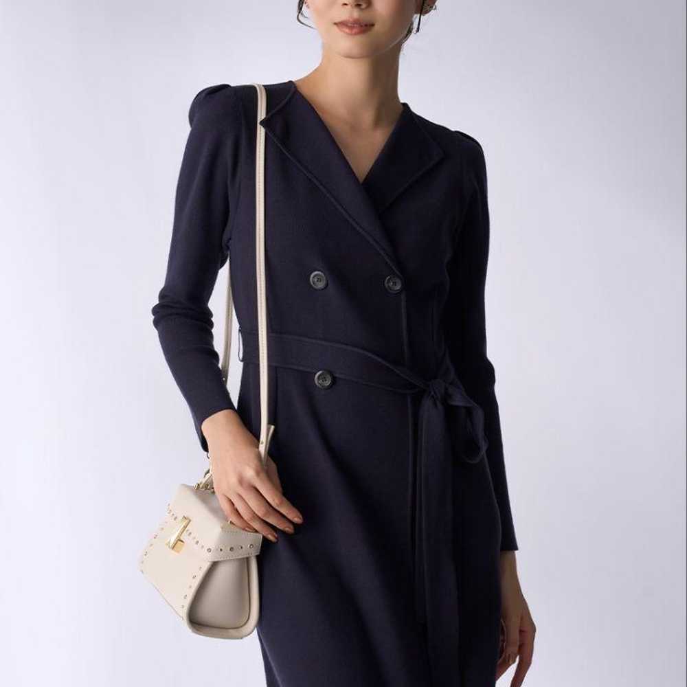 CELFORD new trench-style knit long dress - image 2