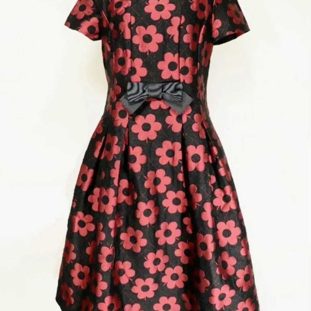 ❀ℳ's Gracy❀ Flower Jacquard Ribbon Dress - image 1