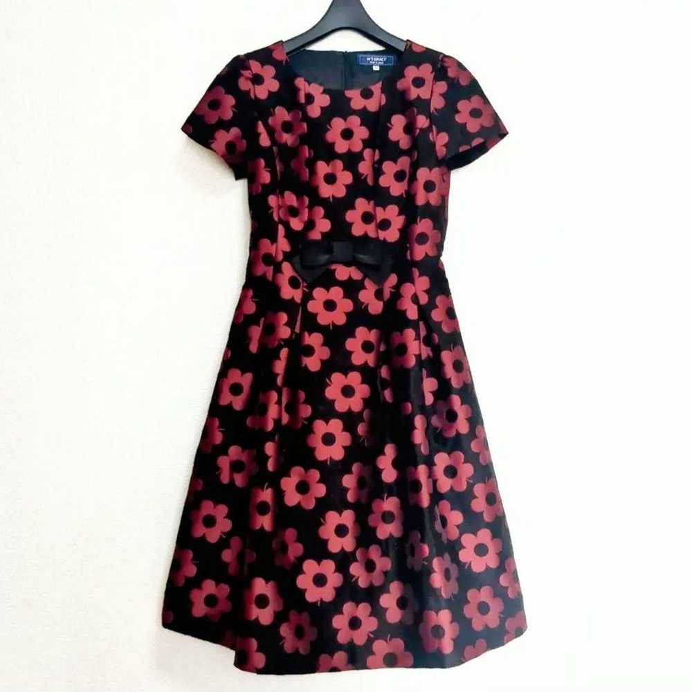 ❀ℳ's Gracy❀ Flower Jacquard Ribbon Dress - image 5