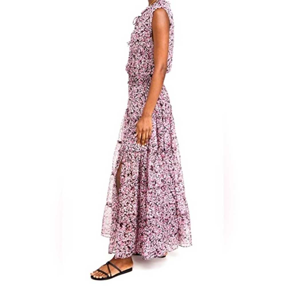 Misa Los Angeles Tiered Floral/Ruffle Maxi Dress … - image 4