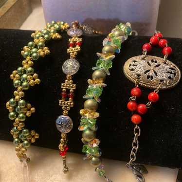 Bracelets 4 vintage designs 1980s-2000s - image 1