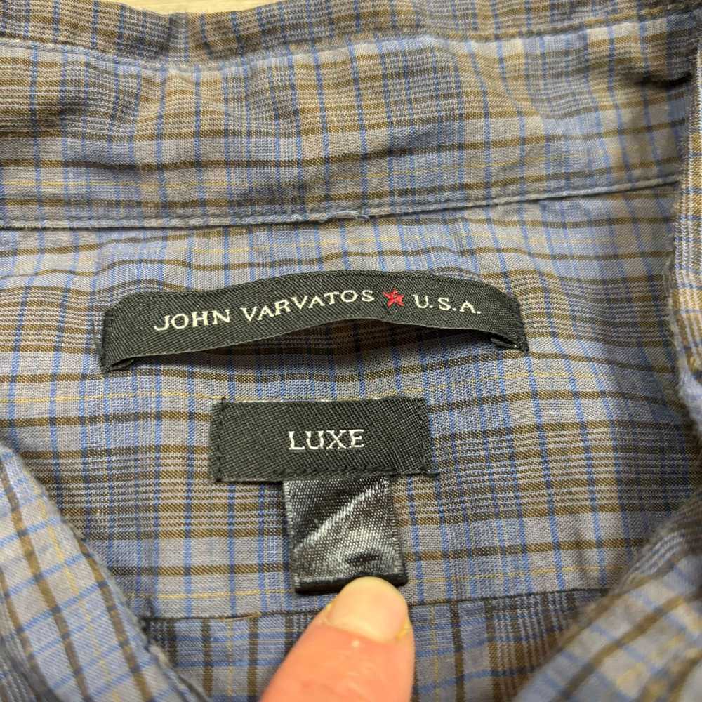 John Varvatos John Varvatos Star USA Luxe Plaid B… - image 4