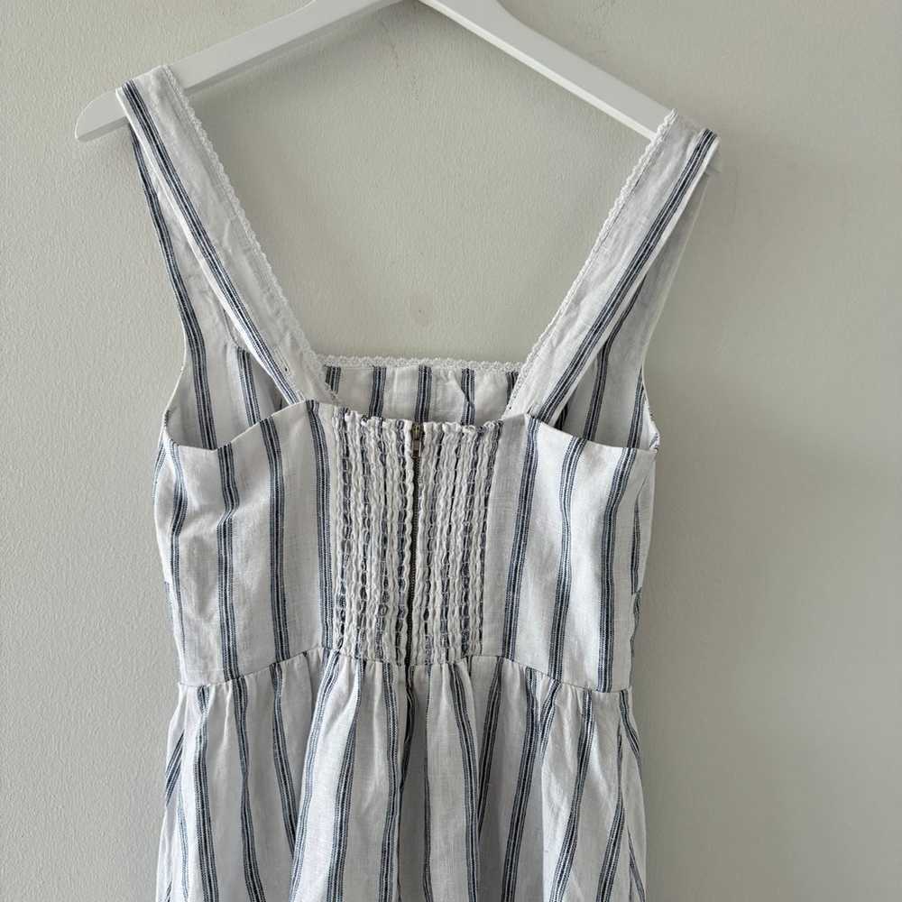 Reformation Tagliatelle Stripe Linen Dress - image 7