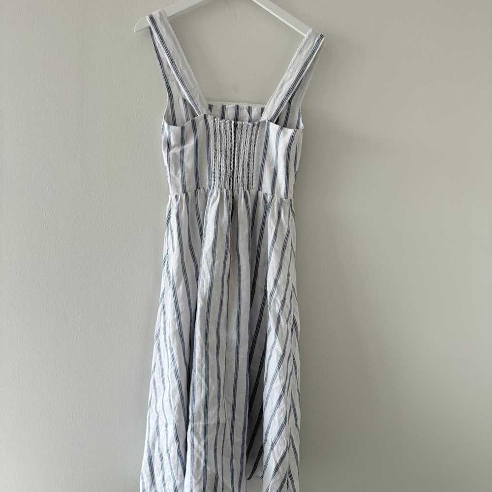 Reformation Tagliatelle Stripe Linen Dress - image 8