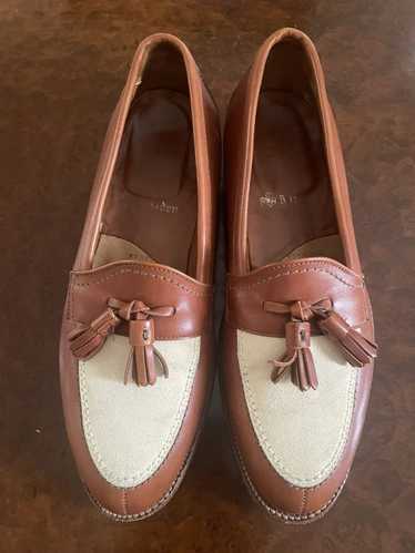 Alden Calf and Suede Tassel Loafer