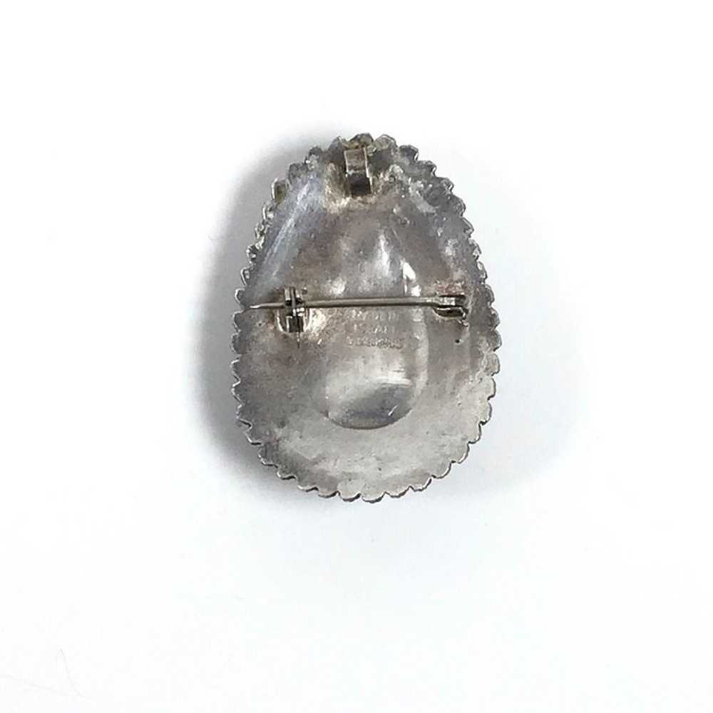 Vintage King Solomon's Eilat Stone Sterling Silve… - image 2