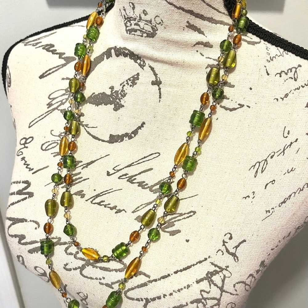 Gorgeous Vintage Venetian, Murano glass necklace,… - image 2