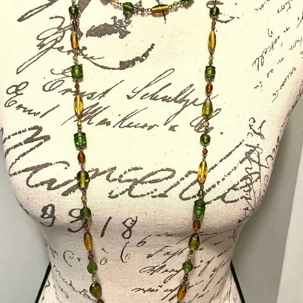 Gorgeous Vintage Venetian, Murano glass necklace,… - image 9