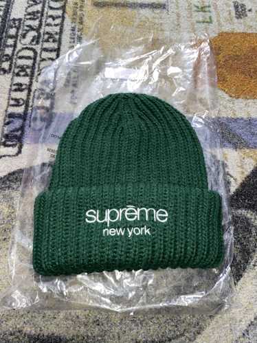 Supreme Supreme Classic Logo Chunky Ribbed Beanie… - image 1